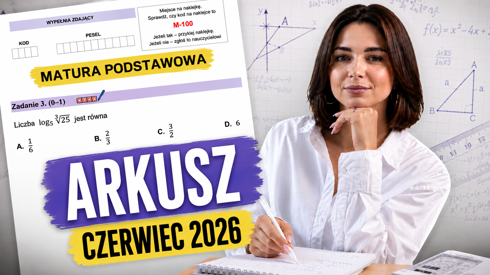 Matura poprawkowa z matematyki 2026 – rozwiązanie arkusza CKE (czerwiec) chatgpt image 17 sie 2026 o 19 16 40