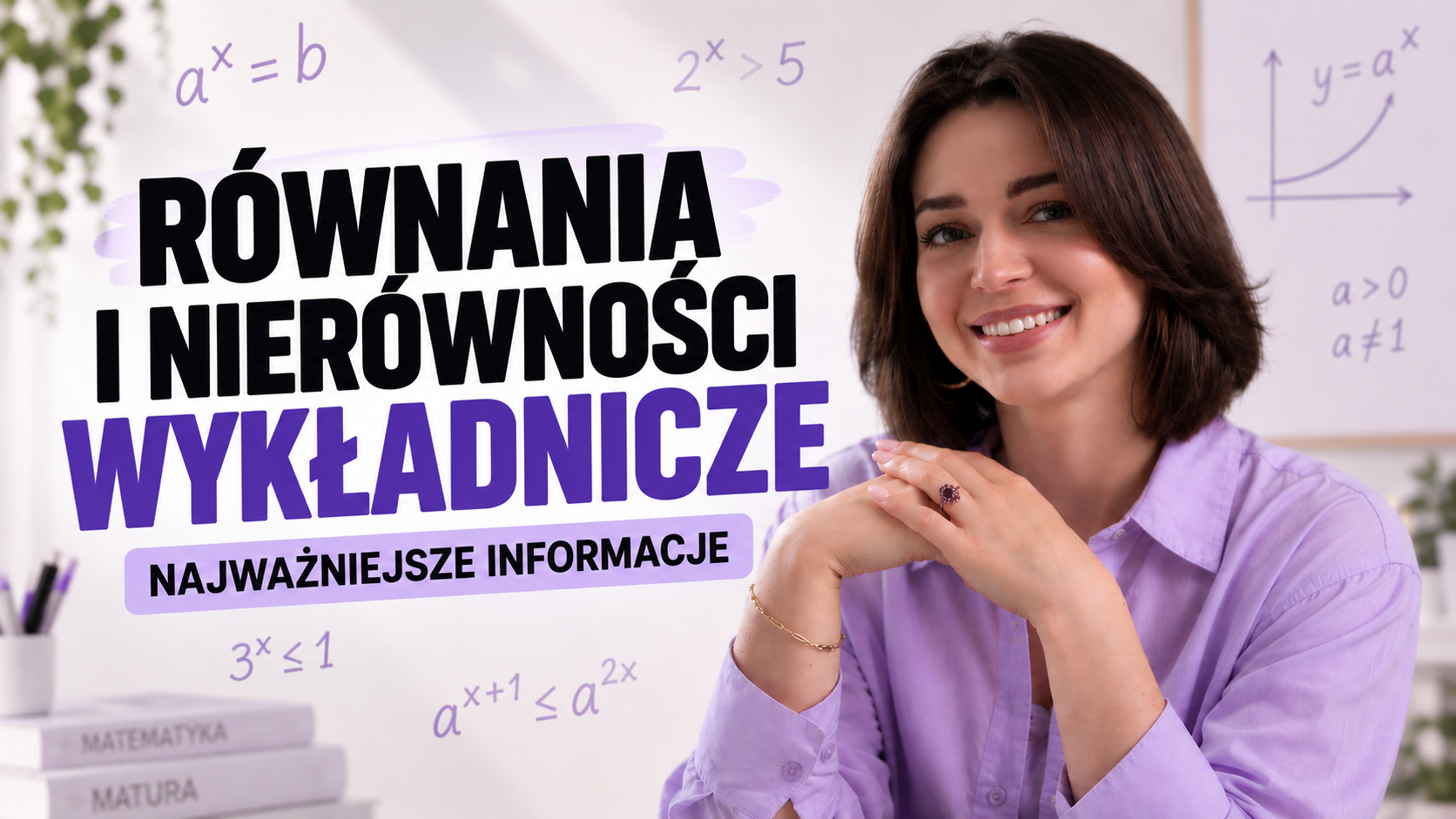 Funkcja wykładnicza – wzory, wykres i własności | Matura 2027 chatgpt image 11 wrz 2026 o 15 27 59